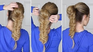 How To: Fishtail Ponytail | Hair Tutorial For Beginners