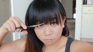 How To Cut Perfect Bangs Every Time! - Easy, Fool Proof
