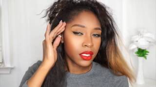 How To Install & Style Your U Part Wig    High Ponytail   Mycrownedwigs