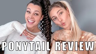 How To Install A Ponytail Extension / Mrs Hair Official Review/ Chelllseaj