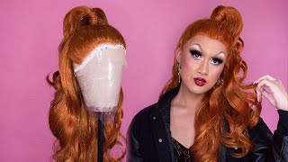Half-Up High Ponytail Easy Wig Styling Tutorial! Ft. Jaymes Mansfield Beauty Wig
