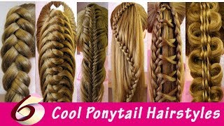 Cute Back To School Hairstyles | Ponytail Hairstyles | Queue De Cheval Originale (6 Idées)