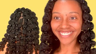 Natural Hair Poodlepuffs | Cute Trendy Natural Hairstyle For Black Women | New Protective Style