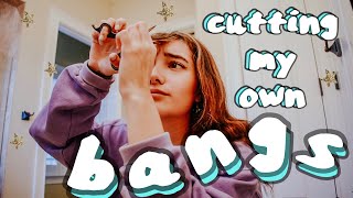 Cutting Bangs And Dying My Hair In Quarantine (Complete Fail :( )