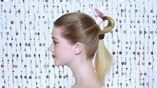 Create A Cool, Party Ready Ponytail Hairstyle ( Party Hair )