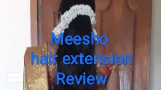 Meesho Hair Extension Review/Tamil