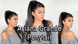 Ariana Grande Style Ponytail - Hair Tutorial | Ariba Pervaiz
