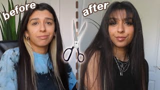 Cutting Fringe Bangs To Glow Up For Hot Girl Summer