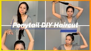 Diy Ponytail Layered Haircut