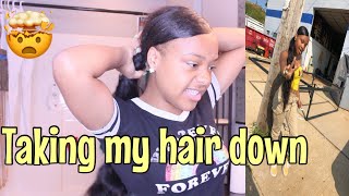 Removing Extended Ponytail!  Ft. New Intro