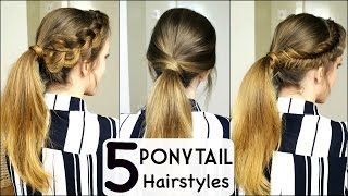 5 Ponytail Hairstyles |  Braided Ponytail Hairstyles | Braidsandstyles12