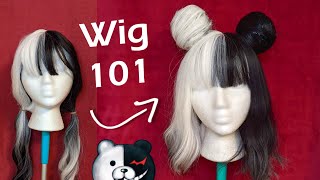 How To Make Wig Buns - Monokuma Cosplay Tutorial