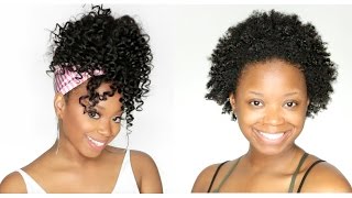 How To Put Short Hair Into A High Ponytail - Krshairgroup Glueless Wig