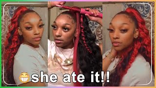 #Ulahair Hair Bundle Review | Sleek High Ponytail How To Inspire Protective Hairstyle.