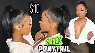 Super Sleek Bob Ponytail X $10.00 Ponytail