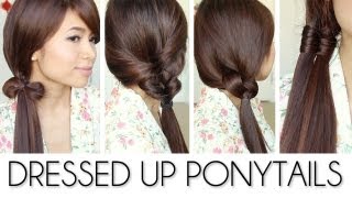 Back-To-School Ponytail Hairstyles For Medium Long Hair Tutorial - Bebexo