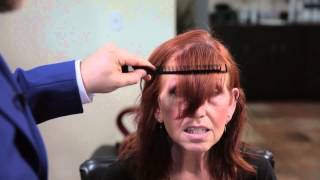 How To Cut Ladies' Bangs : Hair & Grooming Tips