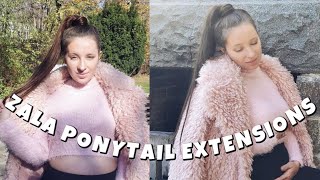 Zala Ponytail Hair Extension - Chestnut Brown Review - 30 Second Hair!