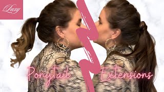 Luxy Hair Ponytail Extensions Review Grwm