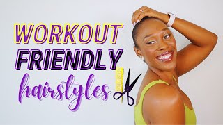 3 Quick & Easy Workout & Gym-Friendly Hairstyles For Natural Hair ‍♀️