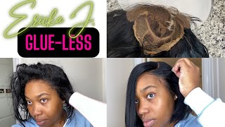 Highly Requested Glue-Less Re-Install Wig + Product Demo | Beginner Friendly | Erickajproducts.Com
