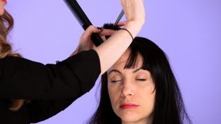 How To Texturize Bangs | Hair Cutting