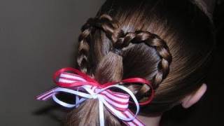 Heart Ponytail Hairstyle