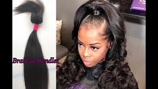 Full Weave No Glue, Thread, Or Clips! How To Install Braid-In Bundles|Ft Luvmehair