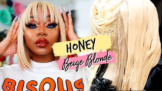 Signature Blonde Hair Series 4 Woc: Honey Beige Blonde W/ Fringe Bangs
