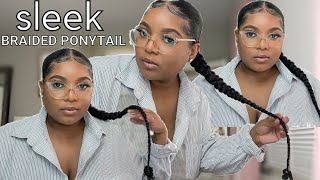 Extended Braided Ponytail | Long Braided Ponytail