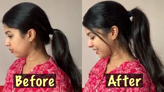 How To: High Voluminous Ponytail Hairstyle||Simple Hairstyle Malayalam