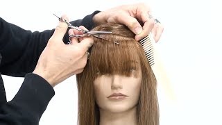 Tricks For Cutting Perfect Bangs