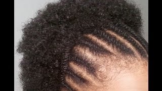 Afro Half Wig & Ponytail