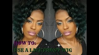 How To: Use A Lace Front Wig To Make A Drawstring Ponytail