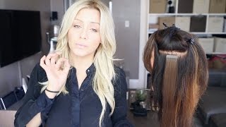 My Favorite Hair Extension Types And Application Demo