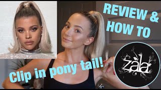 Zala Ponytail Hair Extension | Review + Install