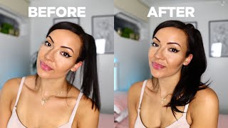 Ponytail Extensions Tutorial For Thin Hair