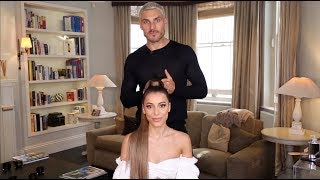Chris Appleton Hair Tutorial: How To Create The Perfect Snatched Ponytail With Amy @Amysmakeupbox