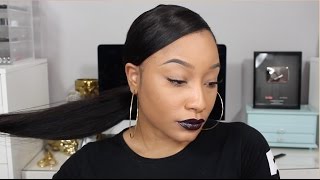 How To: Sleek Ponytail Using A Wig - Modern Show Hair Company | Jaz Jackson