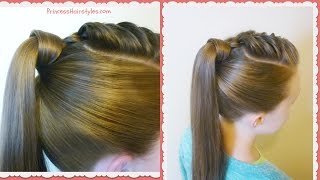 The Best Hair Wrapped Ponytail, Easy Hairstyle Tutorial
