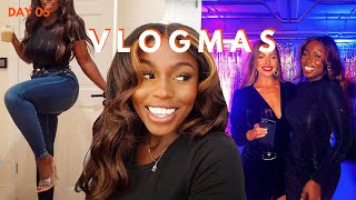 Accused Of Being A Stalker, Ghetto Cocktail Making W/Boo & Lit Christmas Party | Vlogmas 2021 Day 5