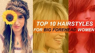Hairstyle For Broad Forehead Women | Big Forehead Hairstyle For Women