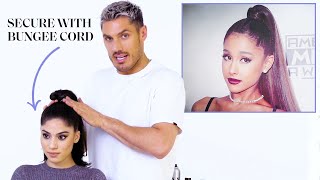Chris Appleton'S Ponytail Masterclass: Ariana Grande, Kim Kardashian, And Jennifer Lopez | Glam