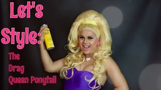 Let'S Style Arda Wigs | Drag Queen Ponytail | 3/4 Fall Wig | Jaymes Mansfield