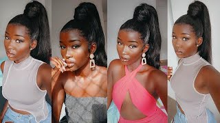 Turning An Old Wig Into A Sleek Ponytail | Frontal Lace Ponytail | What Lace?