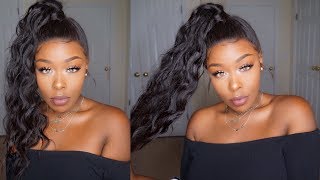 How To: High Ponytail With A 360, 200% Density 24Inch Lace Front Wig Ft. Yswigs.Com