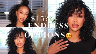 $15? One Wig Many Style Options! Teazy Does It!! Outre'S Converti Cap Wig!