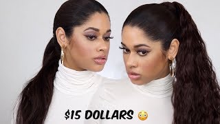 $15 Dollar Amazon 24" Curly Ponytail Hair Extension