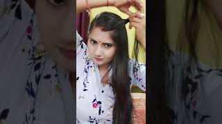 Girls Ponytail|Ponytail Hairstyle|Hairstyle For School College|Ponytail|Hairstyle|#Shorts