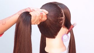 2 New Ponytail Hairstyle For Girls | Hair Style Girl | Cute Hairstyle | Easy Hairstyle | Hairstyle
